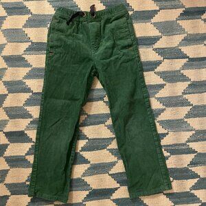 Mini Boden green corduroys 6